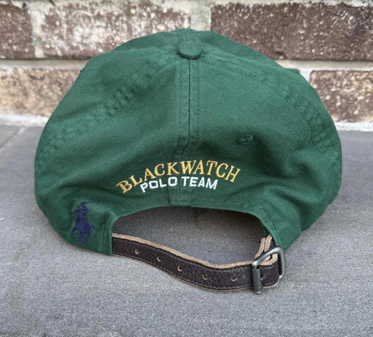 Polo Ralph Lauren Black Watch Team Green Hat — RootsBK